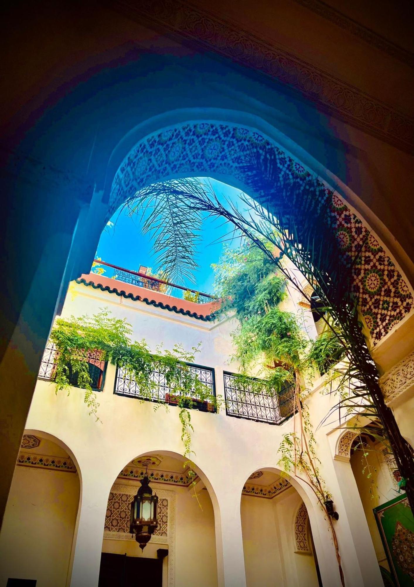 Riad Le Dromadaire Bleu By Weekome Marrakesh Buitenkant foto