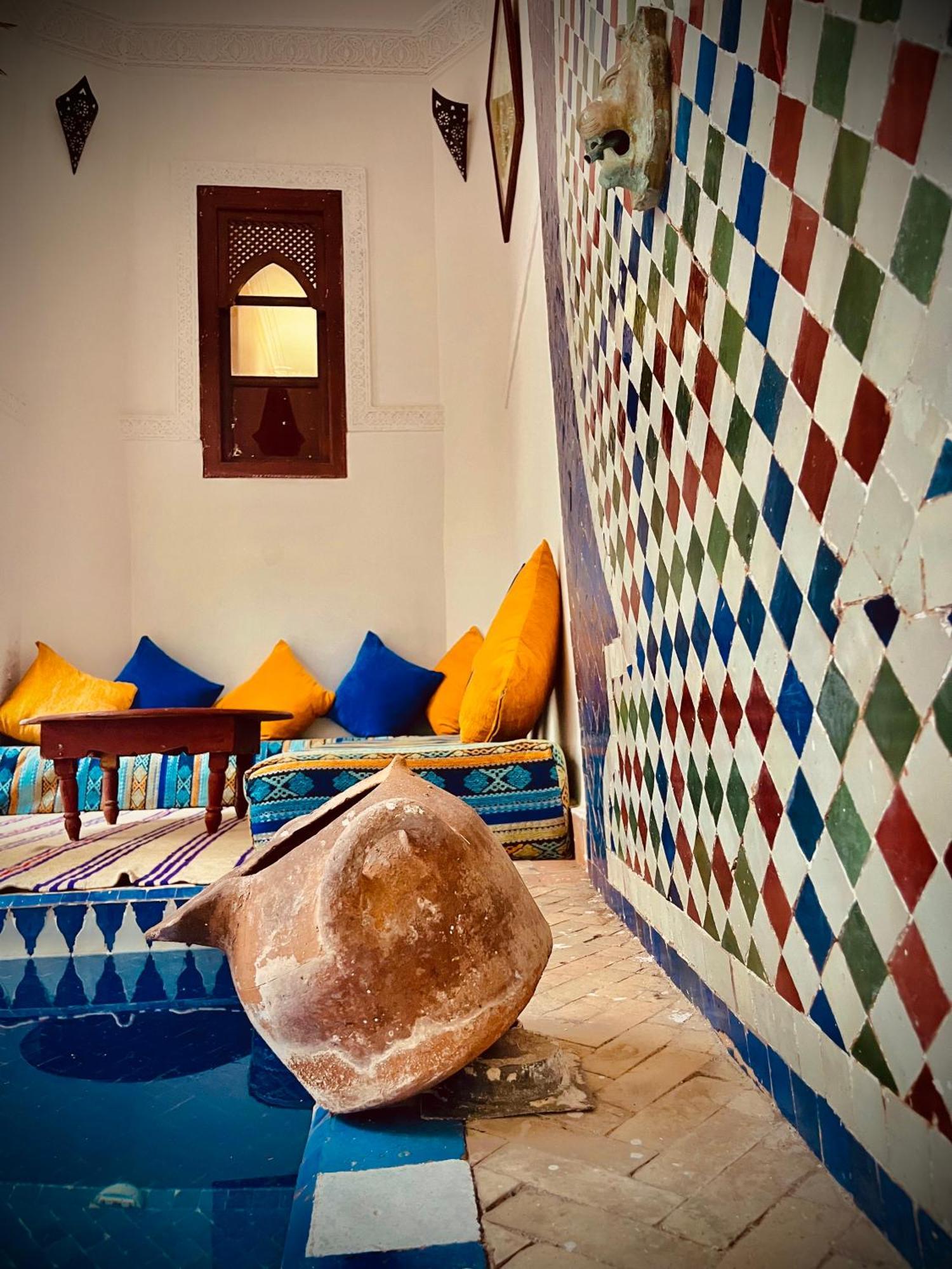 Riad Le Dromadaire Bleu By Weekome Marrakesh Buitenkant foto