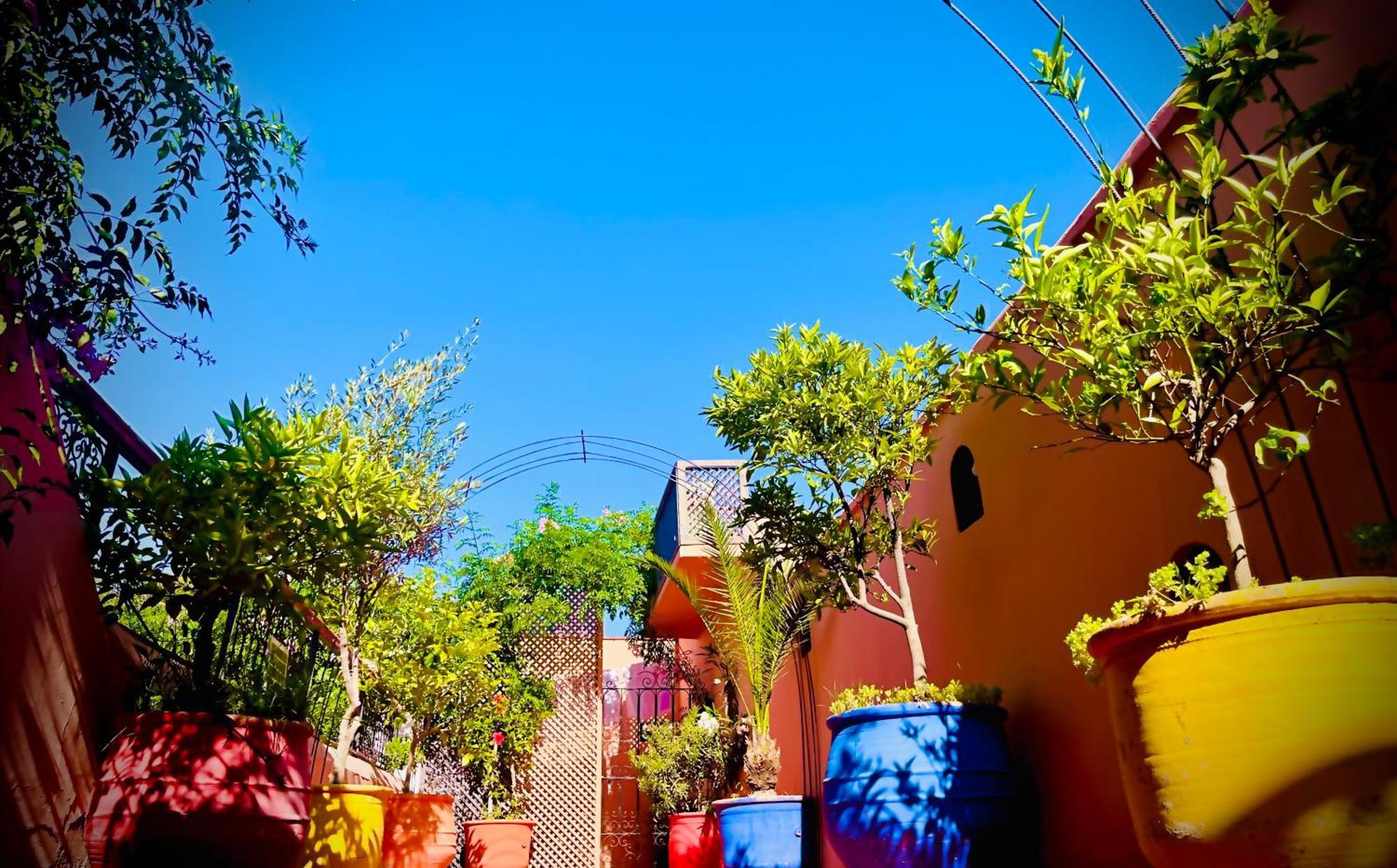 Riad Le Dromadaire Bleu By Weekome Marrakesh Buitenkant foto