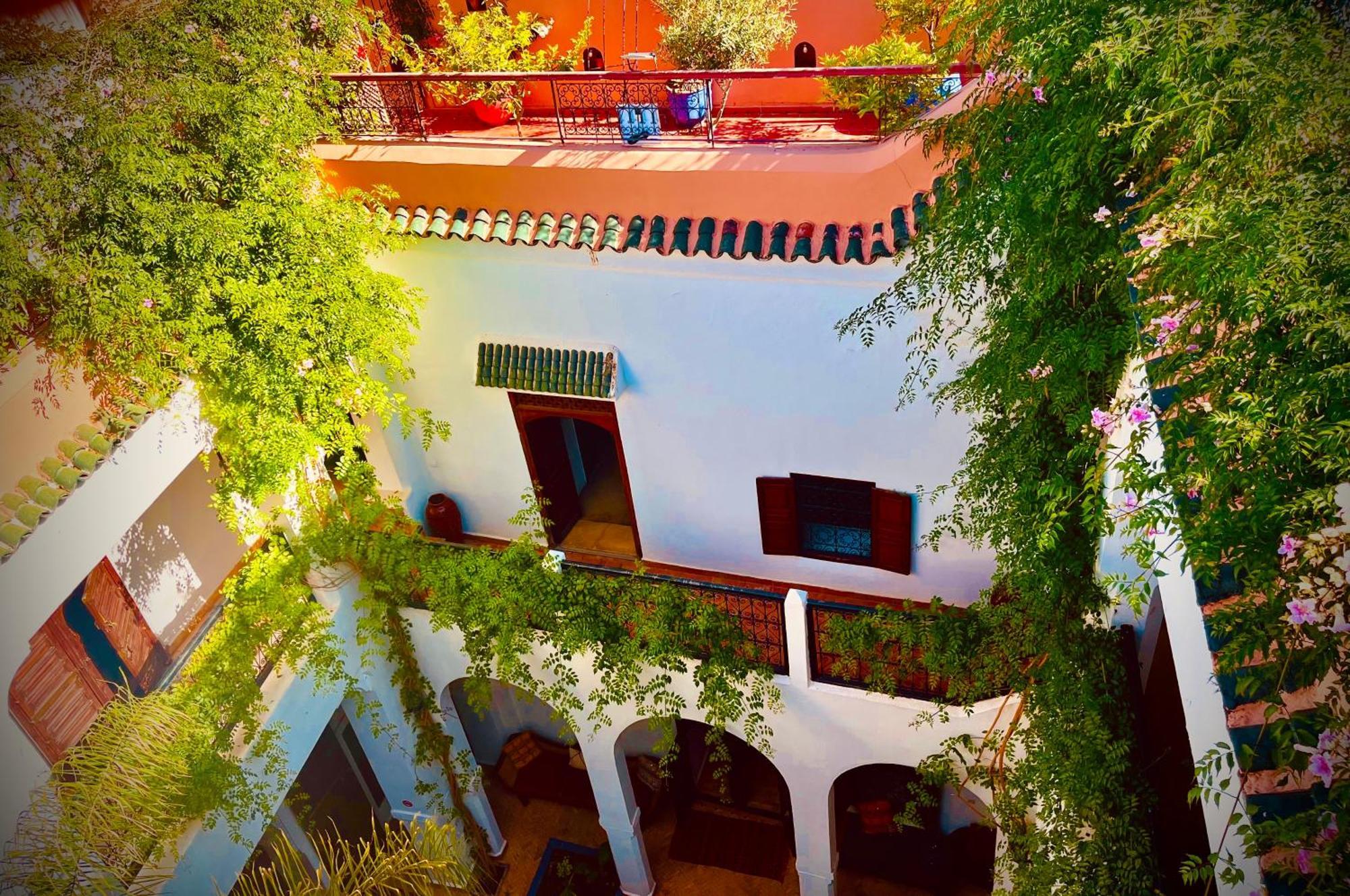 Riad Le Dromadaire Bleu By Weekome Marrakesh Buitenkant foto