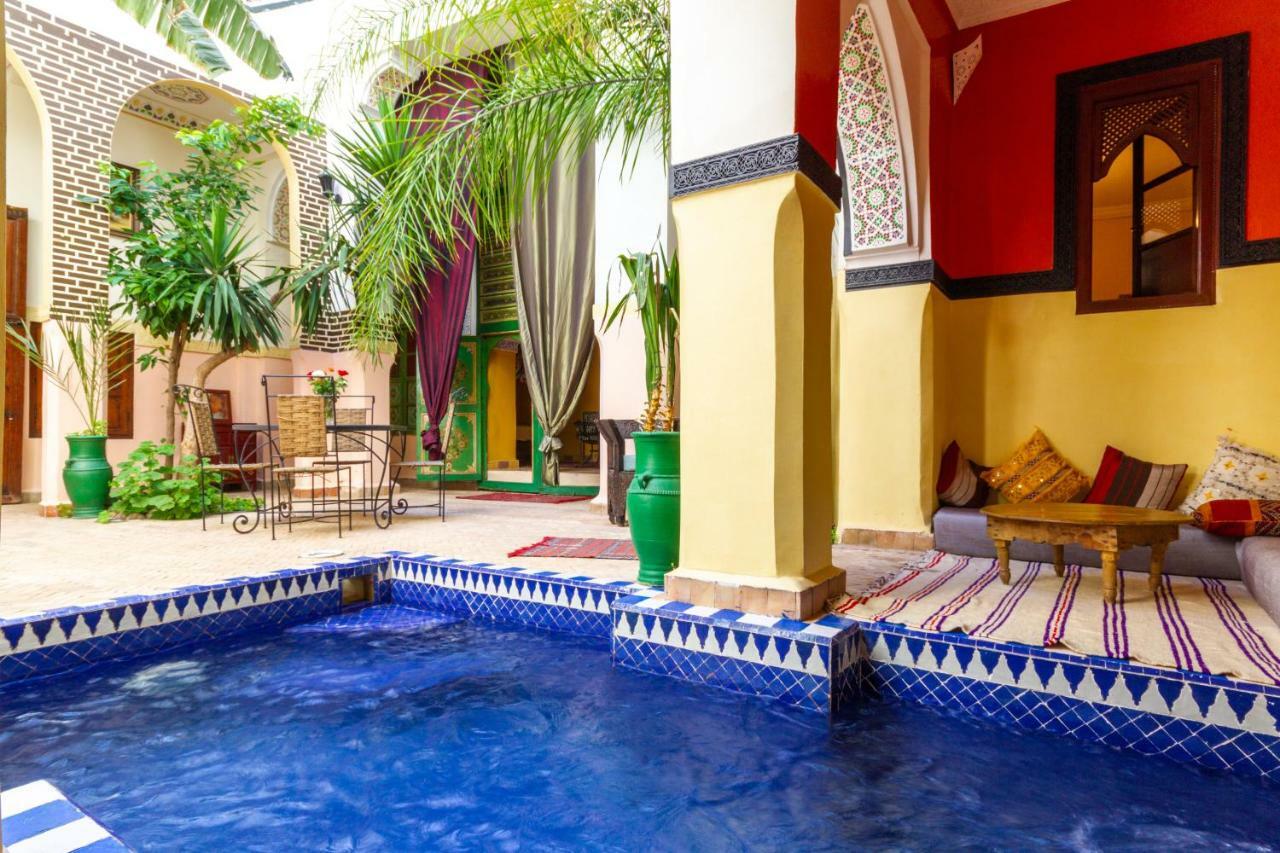 Riad Le Dromadaire Bleu By Weekome Marrakesh Buitenkant foto